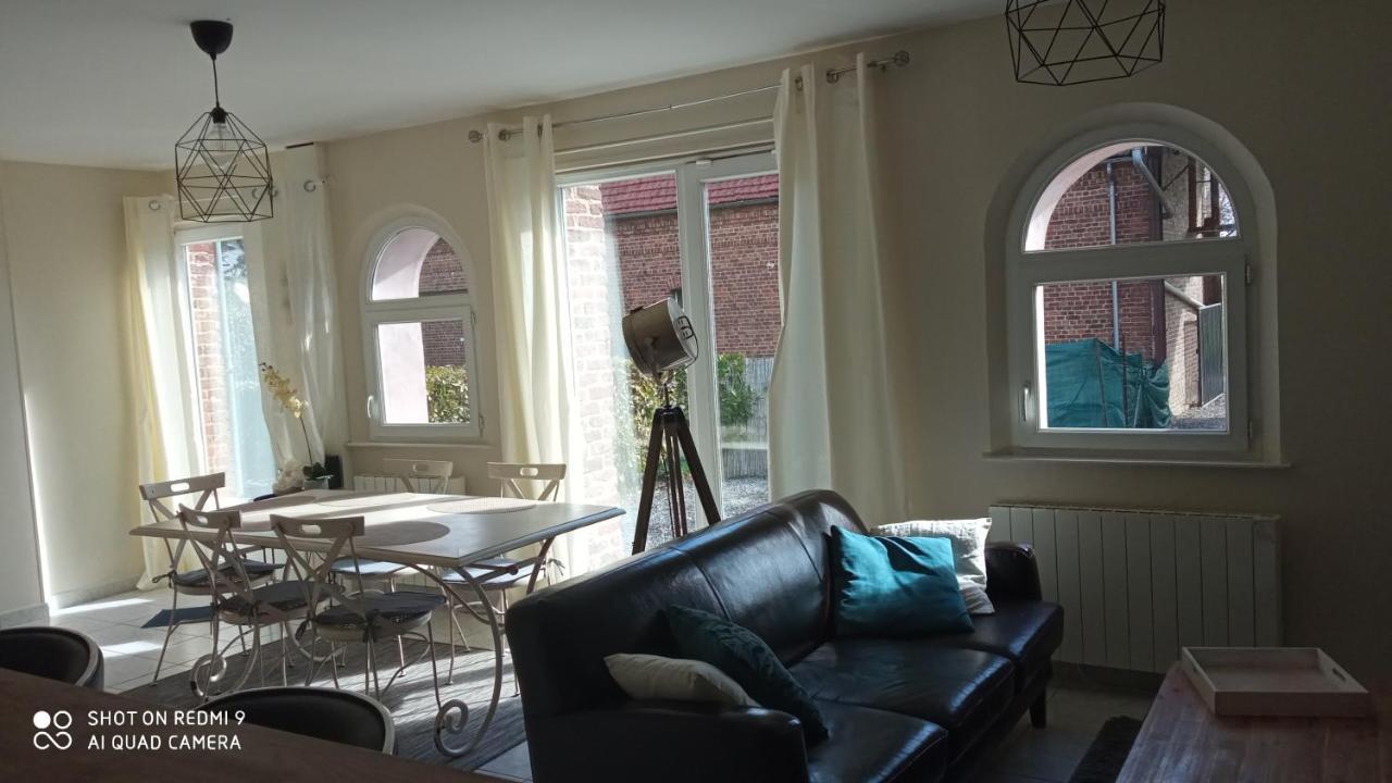 Au Bonheur Des Anes - Gite Topaze Le Quesnoy-en-Santerre Exterior foto